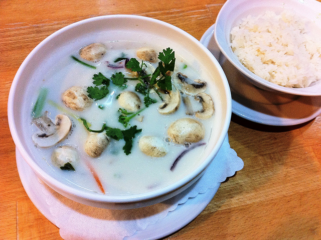 Еда в тайланде фото супа Том-Ка