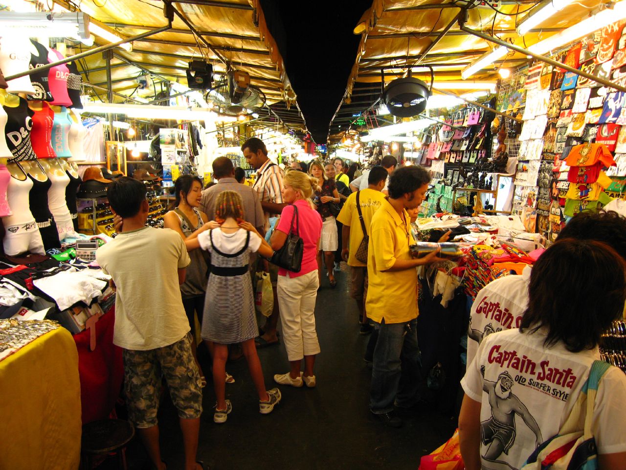 Рынки тайланда фото Ночной рынок «Patpong Night Bazaar» 